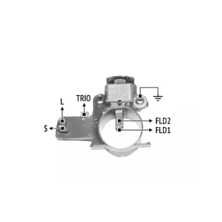 REGULADOR DE VOLTAJE ELECT.MANDO- 12V.HYUNDAI GALLOPER/ H100 DIESEL (IMPORTADO)