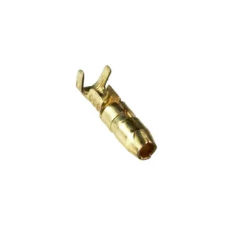 TERMINAL TUBO MACHO PARA HEMBRA DE 4MM (100)