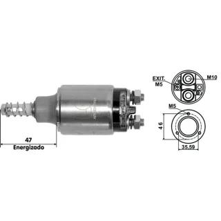 SOLENOIDE BOSCH 12V BRASIL M.CUMMINS F.250/F100 3.9