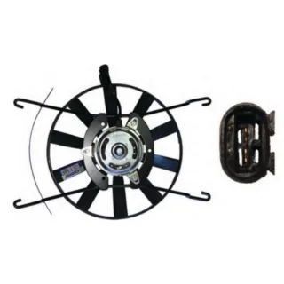 ELECTROVENTILADOR RENAULT: 19: BICUERPO 1.6 93'- 01' | TRICUERPO 1.6 94'- 01' || CLIO: 1.2 99'- 12' ; 2.0 99'- 05' ; 1.6 91'- 09'   CON ENC.  - FLUJO: