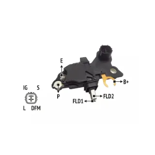 REGULADOR DE VOLTAJE BOSCH TOYOTA YARIS 12V EQUIVALENCIAS F00M145332  F00M145391   F00M145658  	F00M145875   216321(IMPORTADO)