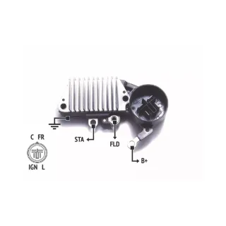 REGULADOR DE VOLTAJE NIPPONDENSO HONDA 12V (IMPORTADO)