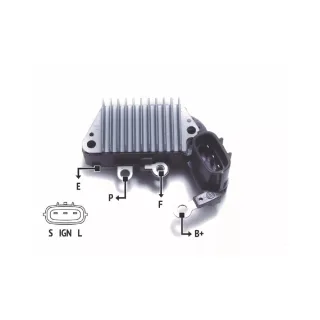 REGULADOR DE VOLTAJE  12V. NIPPONDENSO- TOYOTA (IMPORTADO)