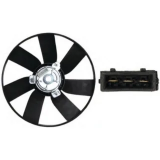 ELECTROVENTILADOR VOLKSWAGEN: GOLF: VR6 2.8 96'- 04' | : 1.6 01'- 12' S A.A. ; 1.8 02'- 11' S A.A. || PASSAT >91' S A.A.     - FLUJO: ASPIRANTE -  SEN