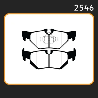 PASTILLAS DE FRENO  BMW SERIE 1 118I - 120I - 125I -130I 05/ TRAS. -BMW SERIE 3  LAR. 123.1 ANC. 48,2/46,5 ESP. 17.3 POSC. DEL. GUARDADO (880) EQUIVAL