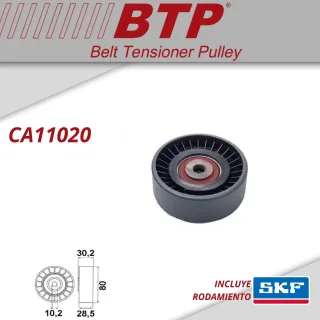 TENSOR POLY V FIAT A COUPE 2.0 20V (DESDE ´96); BRAVO/BRAVA 2.0 20V HGT (DESDE ´95) OEM: 7789752 VKM 32005 F-110672- 300  MEDIDAS: 80X30.2X28.5 INT: 1