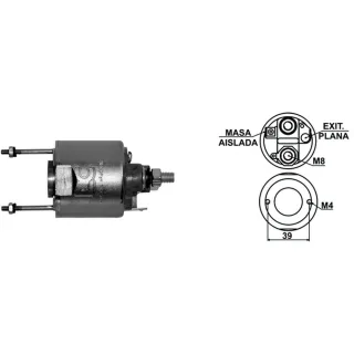 SOLENOIDE VALEO 12V MOTORES NAUTICOS CON MASA AISLADA