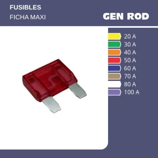 FUSIBLE FICHA MAXI 100AMP.