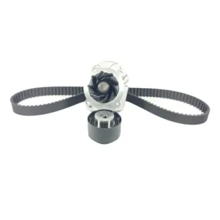 KIT DISTRIBUCION CON BOMBA (124AHPP22)ALFA ROMEO MITO/FIAT 500 DOBLO IDEA PUNTO 1.4 124X22 MOTOR 188A5 843A1 169A3 955A2 EQUIVALENCIAS VKMC02204/2  KT