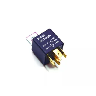 RELAY  12V. 50A. 5 T. C/SOPORTE