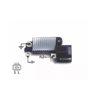 REGULADOR DE VOLTAJE 12V. MARELLI- PATHFINDER/STANZA/SENTRA (IMPORTADO)