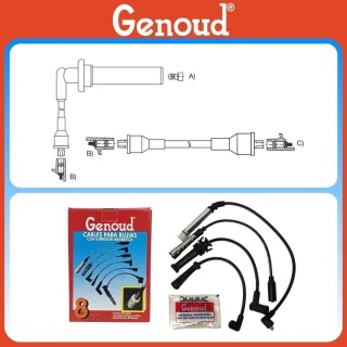 CABLE BUJIA PEUGEOT 504 SR/85 DUCELLIER E.FRANCES C/PIPAORIG