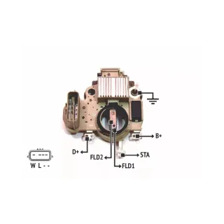 REGULADOR DE VOLTAJE 24V MITSUBISHI RENAULT PREMIUM (IMPORTADO)