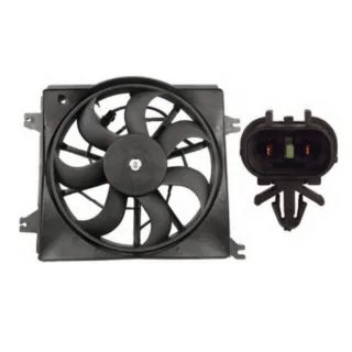 ELECTROVENTILADOR HYUNDAI ACCENT : 95'- 99'   CON ENC.  - FLUJO: ASPIRANTE -  SENTIDO GIRO: HORARIO - EXT: 310 - POTENCIA: 65 W - COD HELICE: