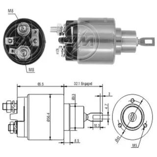 SOLENOIDE BOSCH 12V CHEV. MONZA-KADETT