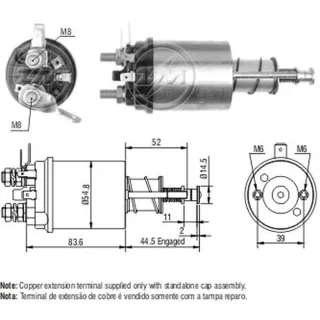 SOLENOIDE INDIEL 12V MASSEY FERGUSON