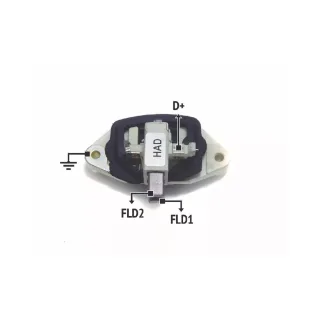 REGULADOR DE VOLTAJE 24V. CASE-CUMMINS-DEUTZ-FIAT-J.DEERE-KOMATSU (IMPORTADO)