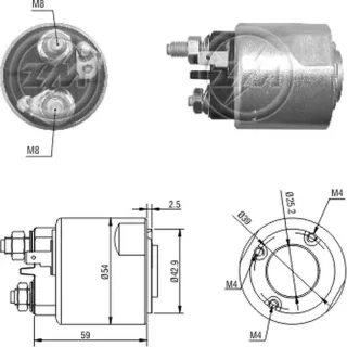 SOLENOIDE VALEO 12V MEGANE- SCENIC (+2001)
