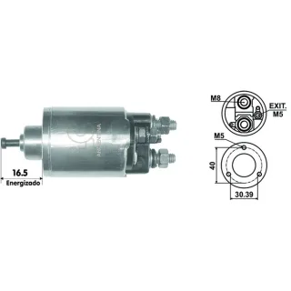 SOLENOIDE DELCO REMY 12V DAEWO