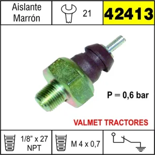 BULBO ACEITE  CHEVROLET MOTOR MAXION - VALMET - TRACTOR