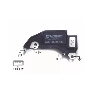 REGULADOR DE VOLTAJE DELCO REMY GENERAL MOTORS 12V (IMPORTADO)
