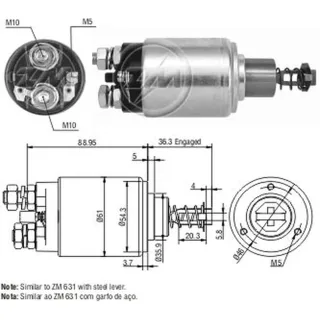 SOLENOIDE 12V.BOSCH M.BENZ BRASIL
