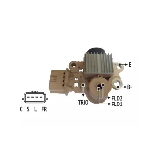 REGULADOR DE VOLTAJE 12V REGULADOR DE VOLTAJE 12V SERIE MANDO SERIE  IMPORTADO