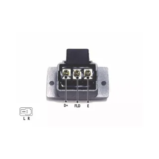 REGULADOR DE VOLTAJE POONG SUNG/KIA PRIDE-BESTA-TOPIC 12V.3 (IMPORTADO)