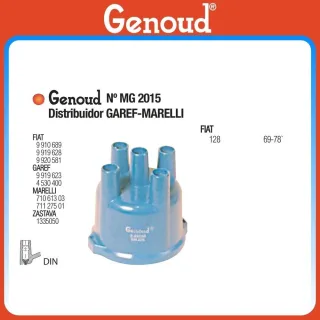 TAPA DISTRIBUIDOR FIAT 128 DIST.GAREF-MARELLI