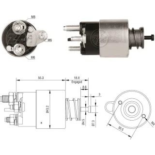 SOLENOIDE VALEO 12V M.BENZ VITO