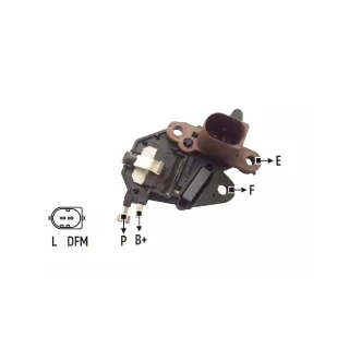 REGULADOR DE VOLTAJE 12V SERIE DELCO REMY SERIE  IMPORTADO OEM = 10480403