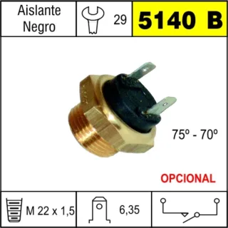 BULBO ELECTROV PEUGEOT 204-304-404-505   82/68