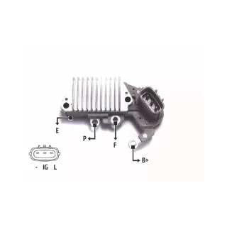 REGULADOR DE VOLTAJE 24V. NIPPONDENSO- KOMATSU (IMPORTADO)