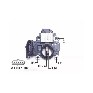REGULADOR DE VOLTAJE MITSUBISHI 24V. (IMPORTADO)
