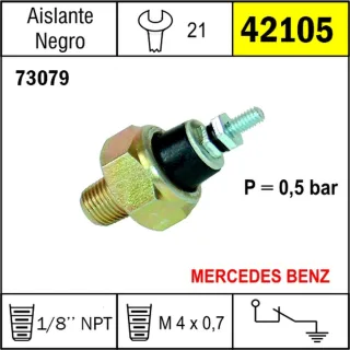 BULBO ACEITE CHEVROLET D10/20/40/60/70 - C10/60 DIESEL