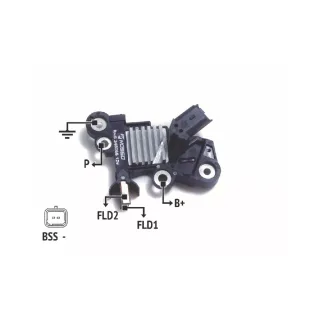 REGULADOR DE VOLTAJE 12V. C.BERLINGO-C5-DS3-P.207-308-3008-MINICOOPE (IMPORTADO)