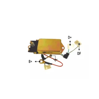 REGULADOR DE VOLTAJE  ELECTRONICO INCORPORADO INDIEL 12V. (IMPORTADO)