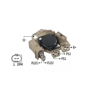 REGULADOR DE VOLTAJE 12V. VALEO- GOL/GOLF/FOX/POLO (IMPORTADO)