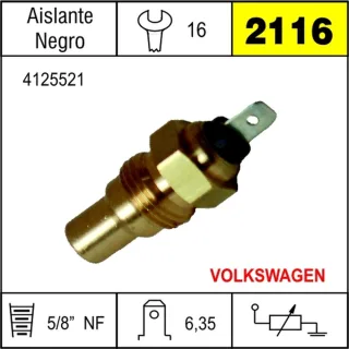BULBO TEMPERATURA VW 1500 1.8   D'1979
