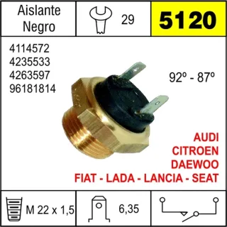 BULBO ELECTROV FIAT 125-128  92/87
