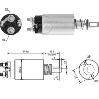 SOLENOIDE HITACHI 12V ISUZU - NISSAN