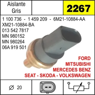 BULBO INYECCION SURAN-FOX - BORA -AMAROK -GOL TREND -SAVEIRO-FORD-MB-MITSUBISHI-SEAT-VW-SKODA EQUIVALENCIAS 24780FAL 1134MB