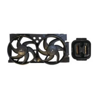 ELECTROVENTILADOR PEUGEOT: 306 : 1.9 DIESEL 95'- 02' || PARTNER 1.9 DIESEL 98'- 11'   CON ENC.  - FLUJO: ASPIRANTE -  SENTIDO GIRO: HORARIO - EXT: 337