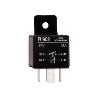 RELAY 4 T.50A.24V-BOCINA-LUCES-A.A.-ALRMAS-ELEC