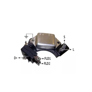 REGULADOR DE VOLTAJE HITACHI ISUZU-NISSAN-SUBARU 12V. (IMPORTADO)