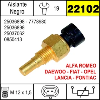 BULBO INYECCION CHEVROLET CORSA-KADETT-FIAT-TEMPRA 1.6 EQUIVALENCIAS 24734FAL 1106MB