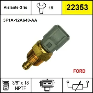 BULBO INYECCION FORD COURIER 1.8D- ESCORT 1.4 1.6 1.8 ZETEC- FIESTA 1.3 1.4 ZETEC- KA 1.3- MONDEO 1.8D 2.0 ZETEC- RANGER 2.0 4.0 4.0OHV