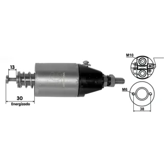 SOLENOIDE AUTOELEVADOR ASIATICO DALIAN 24V