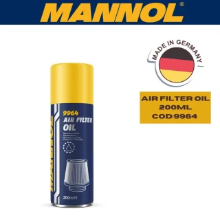 ACEITE MOTO MANNOL AIR FILTER OIL LUBRICANTE DE FILTRO 200ML CAJA (X24U)
