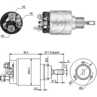 SOLENOIDE PORSCHE 911 3.4 CARRERA